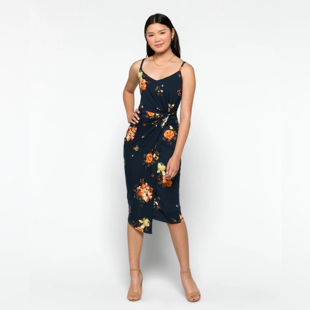 Vivienne Knit Fitted Midi Dress